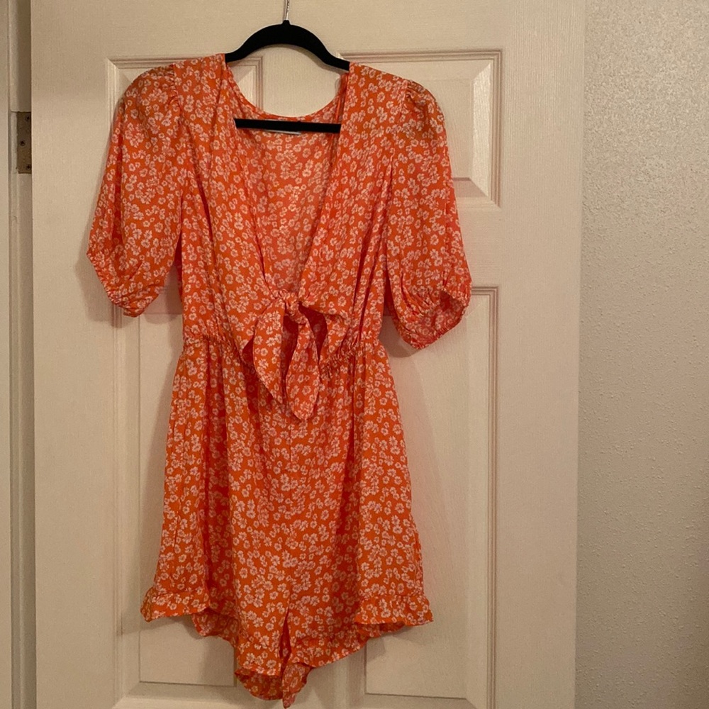 Urban Outfitters Front Tie Romper